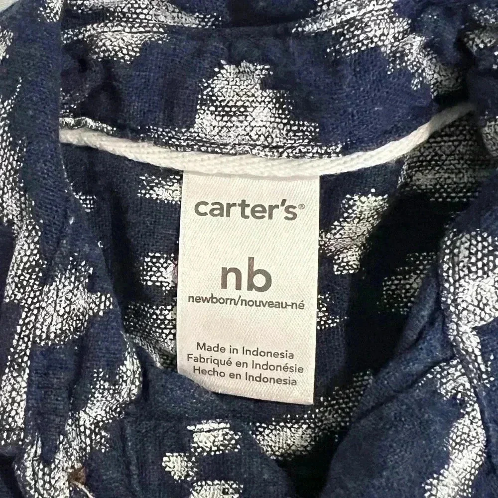 Carter’s baby boy Newborn romper